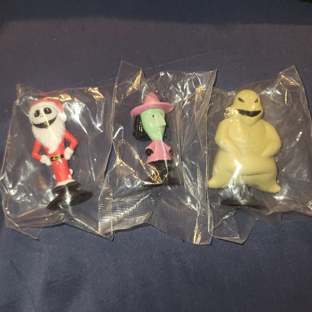 *NEW LISTING* Set Of 3 Nightmare Before Christmas Figurines
